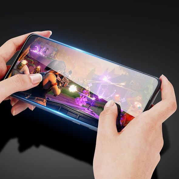 Dux Ducis Dux Ducis 9D Tempered Glass wytrzymałe szkło hartowane 9H na cały ekran z ramką Samsung Galaxy A73 czarny (case friendly)