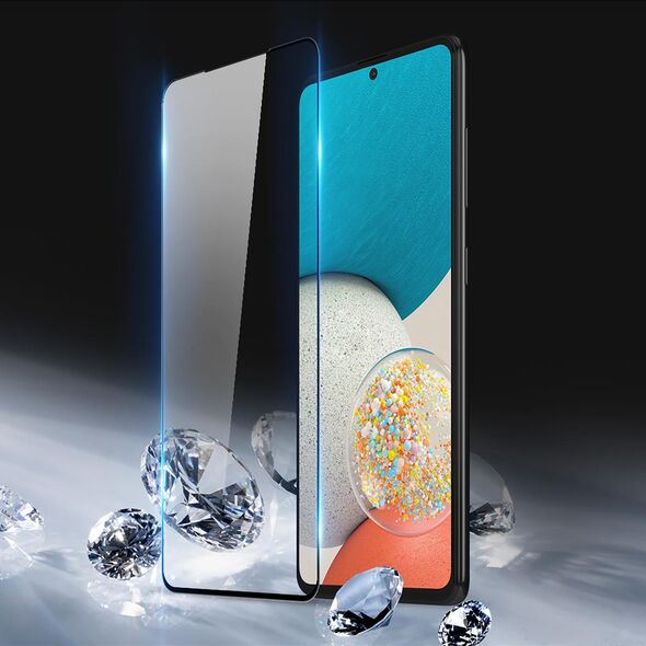 Dux Ducis Dux Ducis 9D Tempered Glass wytrzymałe szkło hartowane 9H na cały ekran z ramką Samsung Galaxy A73 czarny (case friendly)