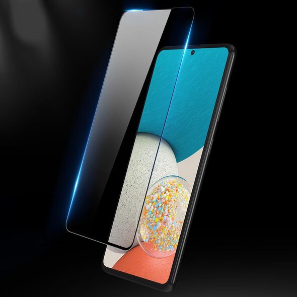 Dux Ducis Dux Ducis 9D Tempered Glass wytrzymałe szkło hartowane 9H na cały ekran z ramką Samsung Galaxy A73 czarny (case friendly)