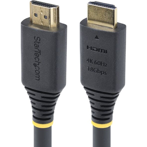 STARTECH.COM 5m Premium Zertifiziertes High Speed HDMI Kabel 4K 60Hz/1440p 144Hz 18Gbps UHD HDMI 2.0 Arc Kabel TV/PC