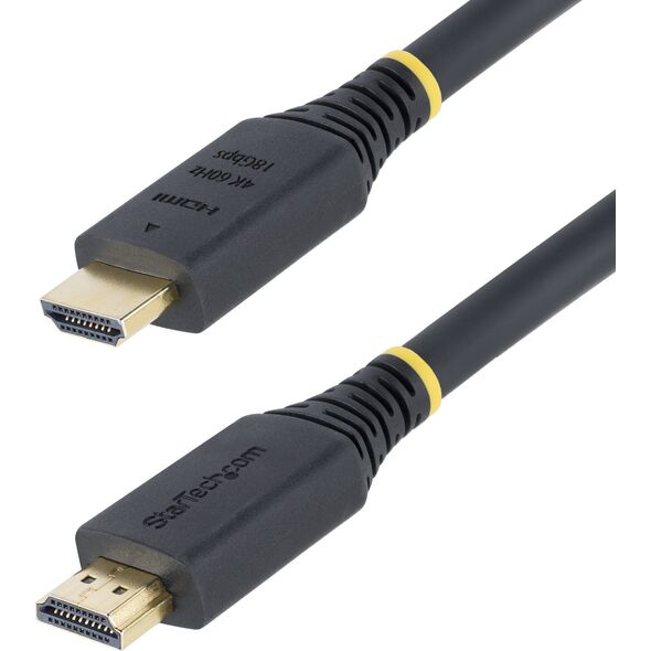 STARTECH.COM 5m Premium Zertifiziertes High Speed HDMI Kabel 4K 60Hz/1440p 144Hz 18Gbps UHD HDMI 2.0 Arc Kabel TV/PC