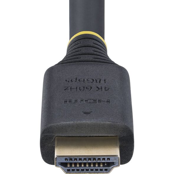 STARTECH.COM 5m Premium Zertifiziertes High Speed HDMI Kabel 4K 60Hz/1440p 144Hz 18Gbps UHD HDMI 2.0 Arc Kabel TV/PC