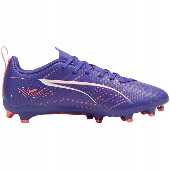 Buty Puma Ultra 5 Play Jr FG/AG 38 fioletowo-różowe
