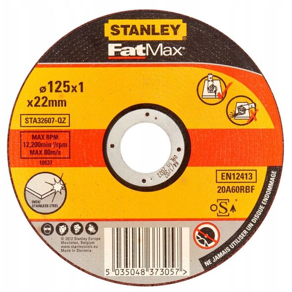 Flat S/Steel Cut B/Disc 125x1.0