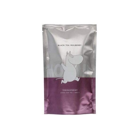 Teministeriet Teministeriet - Moomin Black Tea Mulberry - Herbata sypana 100g - Opakowanie uzupełniające