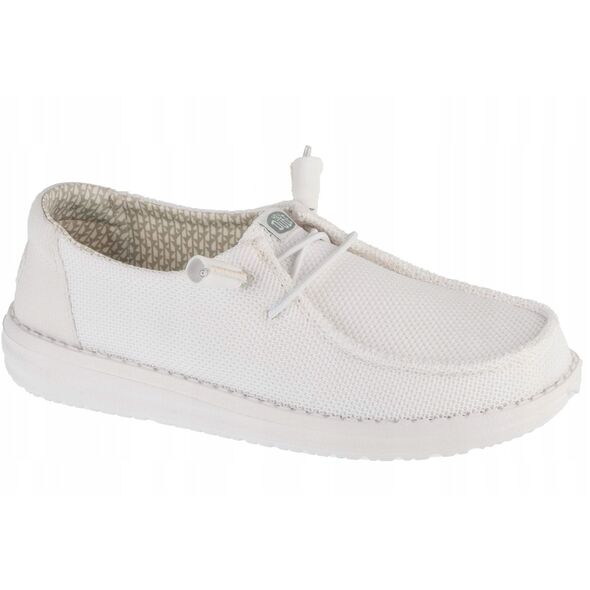 HEY DUDE Wendy Stretch Sox 41878-100 λευκό 40