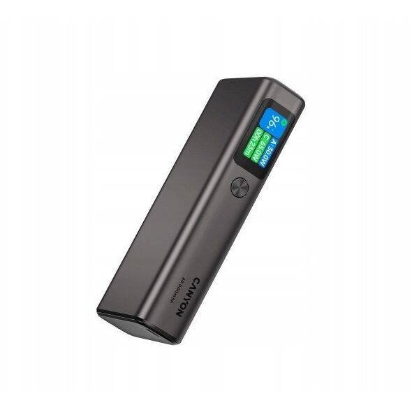 CANYON Powerbank OnPower 230 TFT 20000 mAh PD130W Grafitowy