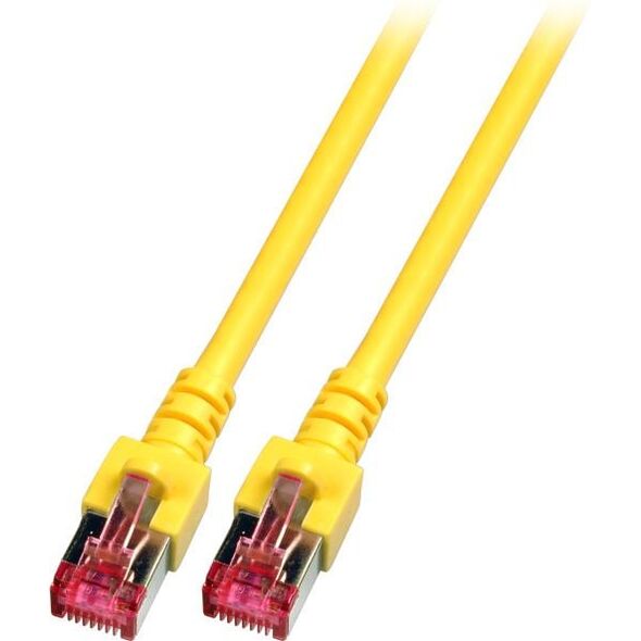 EFB Patchcord, Cat.6, S/FTP, PIMF, 1.5m, żółty (K5511.1,5)