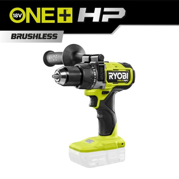 Κρουστικό δράπανο μπαταρίας RYOBI ONE+HP RPD18C1-242S, 18V, 2.0+4.0 Ah Li-ion, 60Nm