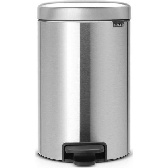 Kosz na śmieci Brabantia New Icon na pedał srebrny