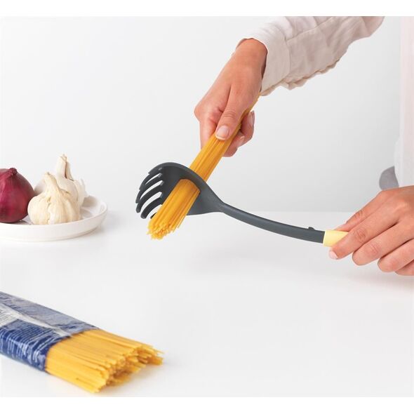 Brabantia Łyżka do spaghetti z miarką Tasty+ waniliowa 122705