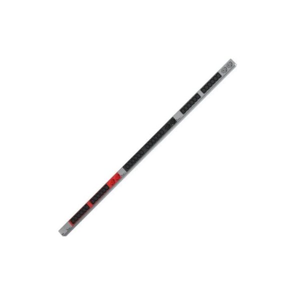 Bachmann BACHMANN IT PDU ALU 1HE 36x C13 6x styk uziemiony CEE 3x 32A czerwony