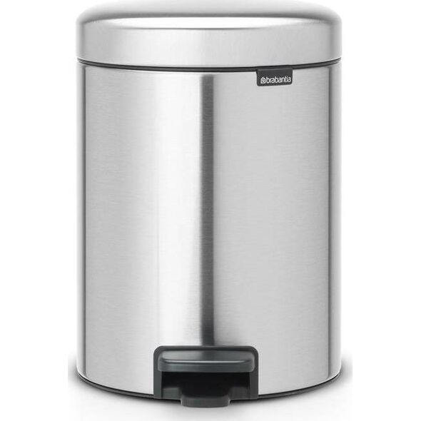 Kosz na śmieci Brabantia New Icon na pedał 5L srebrny