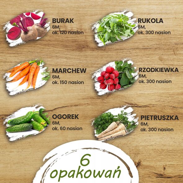 Σετ PNOS | Σπόροι σε Ταινία | 7 Συσκευασίες