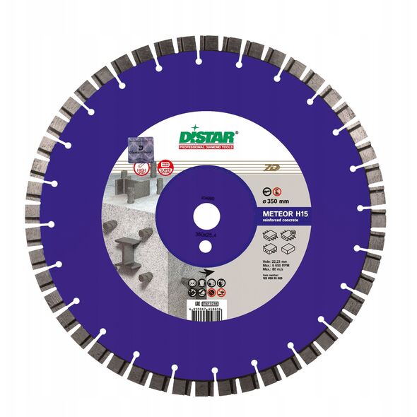 ΔΙΑΜΑΝΤΟΔΙΣΚΟΣ DISTAR METEOR H15 350 x 3.2/2.2 x 25.4mm