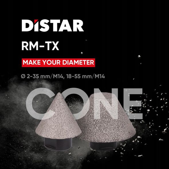 ΚΟΠΤΗΣ ΔΙΑΜΑΝΤΙΩΝ DISTAR ΚΩΝΟΣ 2-35/M14