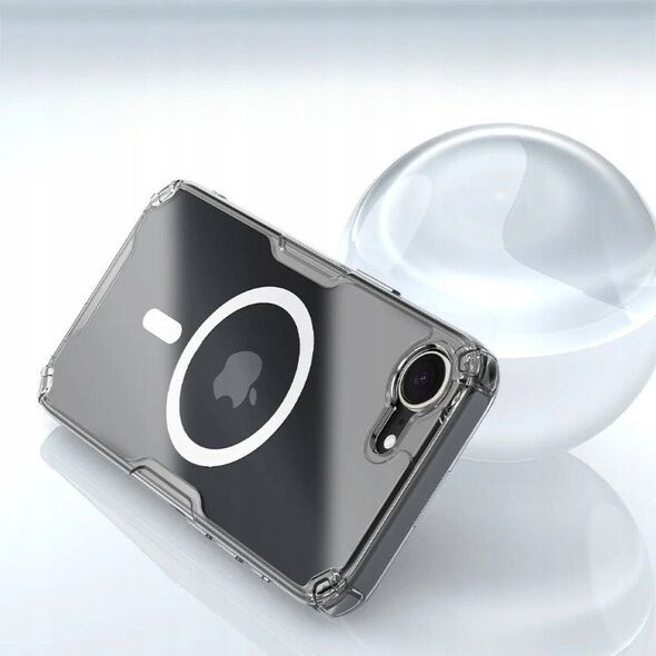 Θήκη Nillkin Nature Pro Magnetic για iPhone 16e - διάφανη