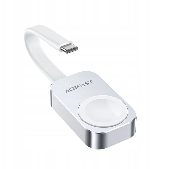 Ασύρματος φορτιστής Acefast E21 5W για Apple Watch - ασημί