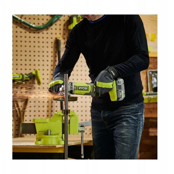 Γωνιακός τροχός χωρίς καλώδιο RYOBI ONE+ RAG18125-0, 18 V, 125 mm, χωρίς μπαταρία