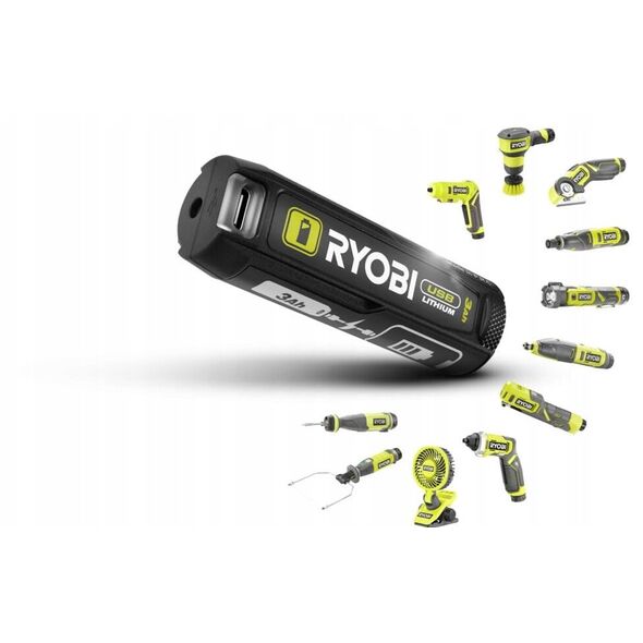 Ασύρματο κολλητήρι RYOBI RSI4-120G, 4.0 V, 2.0 Ah Li-ion, 460 °C, περιλαμβάνεται κολλητήρι
