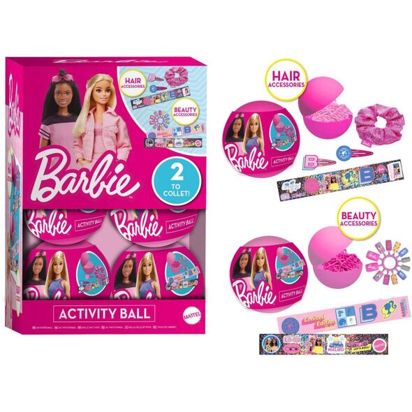*****BARBIE Έκπληξη μπάλα με αξεσουάρ/μαλλιών 99-0162