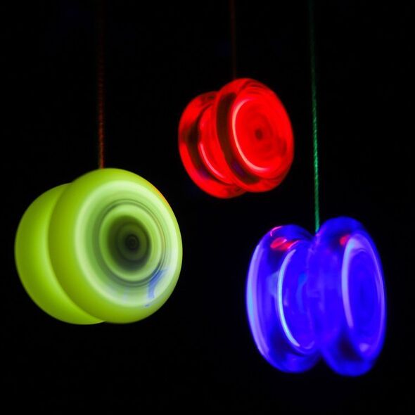 YoYoFactory Yoyo Świecące YoYoFactory Spinstar LED Clear Body Niebieskie