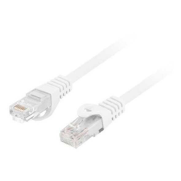 PATCHCORD ΚΑΤ.6 UTP LSZH CU 20M ΛΕΥΚΟ FLUKE PASSED LANBERG