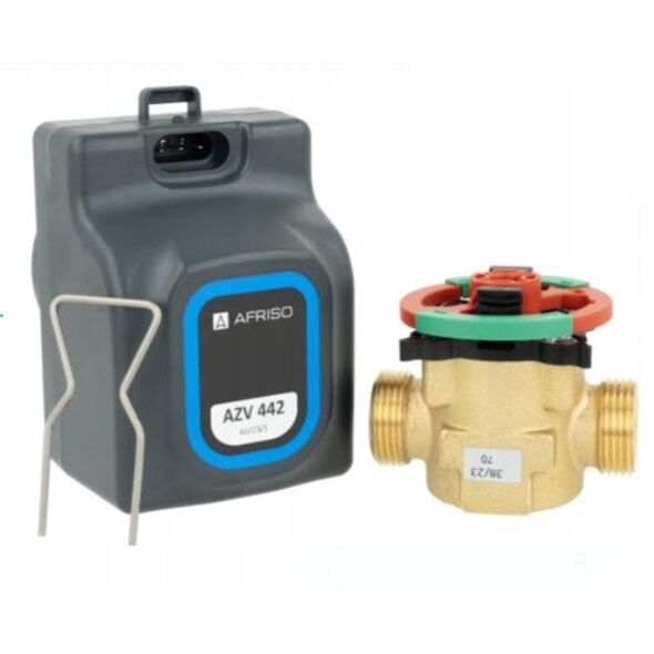 Afriso βαλβίδα 2-δρόμων ζωνών AZV 442, DN15, G3/4", Kvs 10 m3/h, NC 1644210