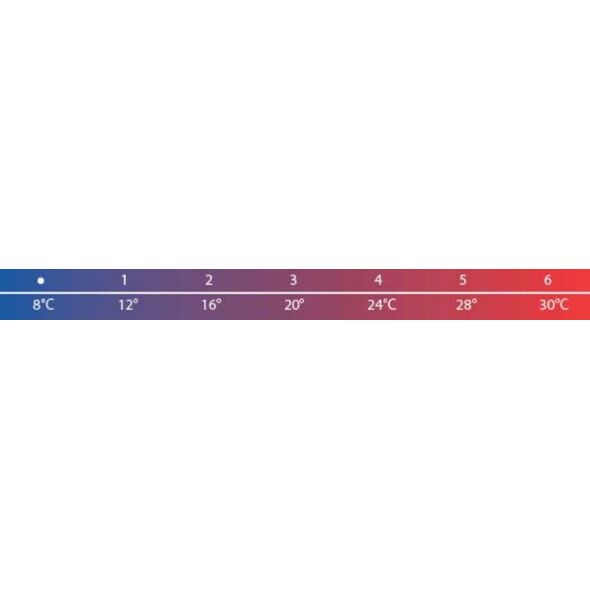 Vario Term θερμοστατική κεφαλή Prestige GS.03-24C M30x1.5 μαύρο ματ 000M637A024