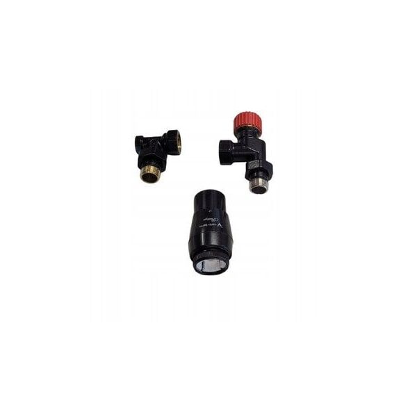 Vario Term θερμοστατικό σετ αξονικό AXI μαύρο ματ EAXIGS0224C
