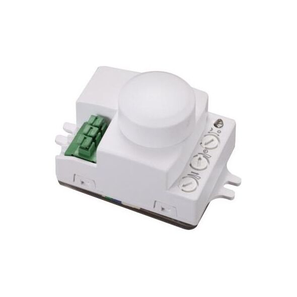 Orno Czujnik ruchu mikrofalowy mini 5,8GHz 120W 360° 3-2000lx biały (OR-CR-216)
