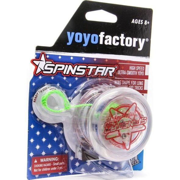 YoYoFactory YoYoFactory Spinstar Clear body Red