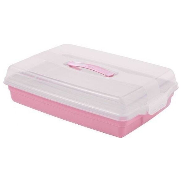 Curver Plastikowy PARTY BOX - różowy