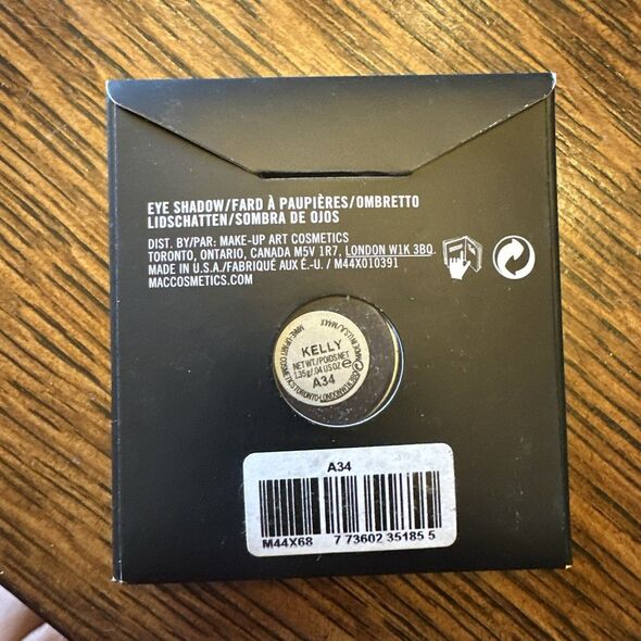 MAC MAC, Pro , Matte, Σκιά Ματιών σε Σκόνη, Kelly, Ανταλλακτικό, 1.35 g Για Γυναίκες