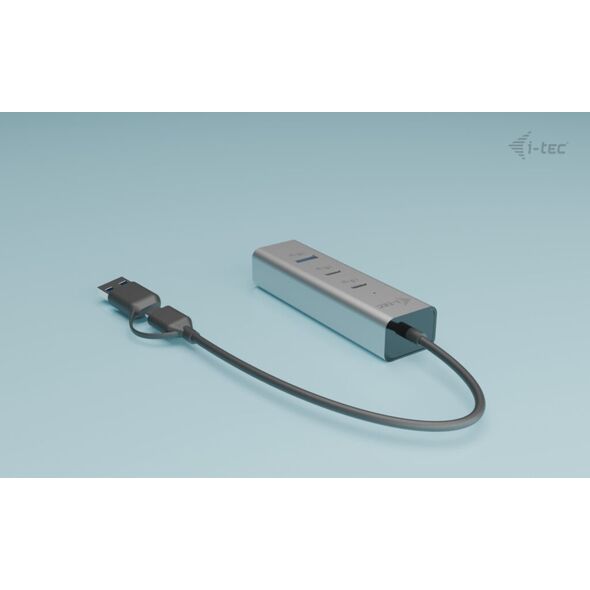 i-tec Universal Charging Metal HUB 2x USB-C + 2x USB-A Port, PD 85W