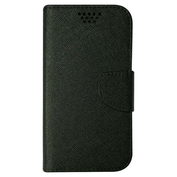 TelForceOne Pokrowiec Smart Universal Fancy Silicon 5.5" 87x159 czarny (GSM031114)