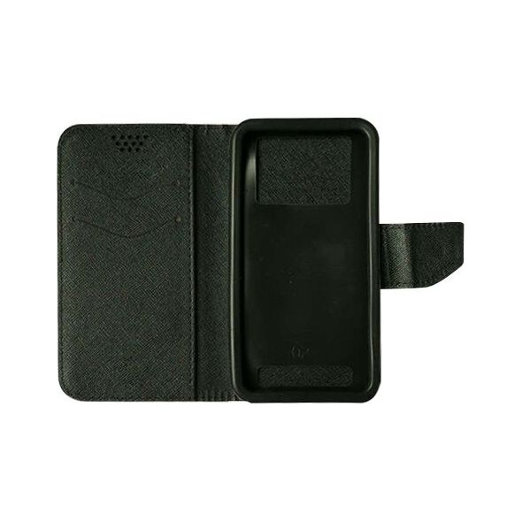 TelForceOne Pokrowiec Smart Universal Fancy Silicon 5.5" 87x159 czarny (GSM031114)
