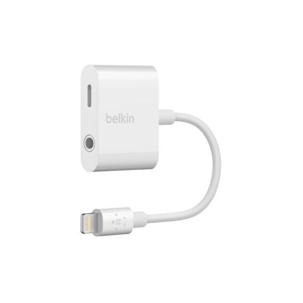 Adapter USB Belkin Lightning - USB-C Biały  (F8J212BTWHT)