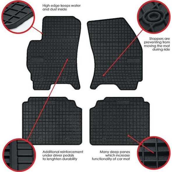 Frogum DYWANIKI GUMOWE RENAULT LAGUNA III 2007-