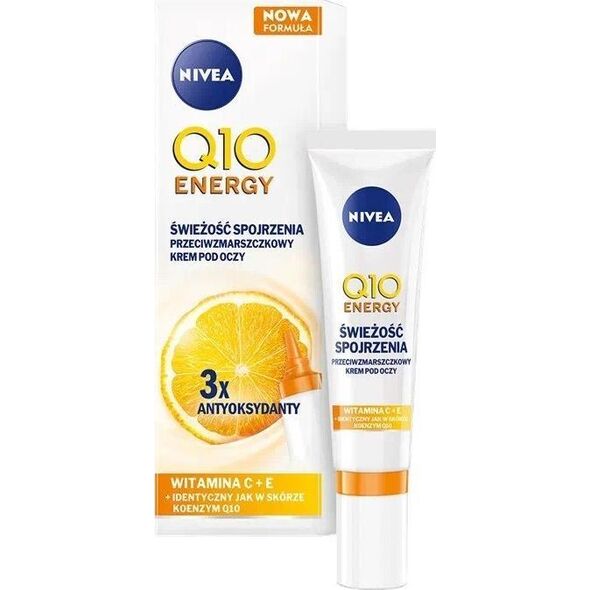 Nivea Q10 Energy Świeżość Spojrzenia przeciwzmarszczkowy krem pod oczy 15ml