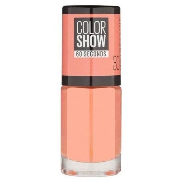 Maybelline  Maybelline, Color Show 60 Seconds, Nail Polish, Nr. 130, Fire Island, 7 ml For Women