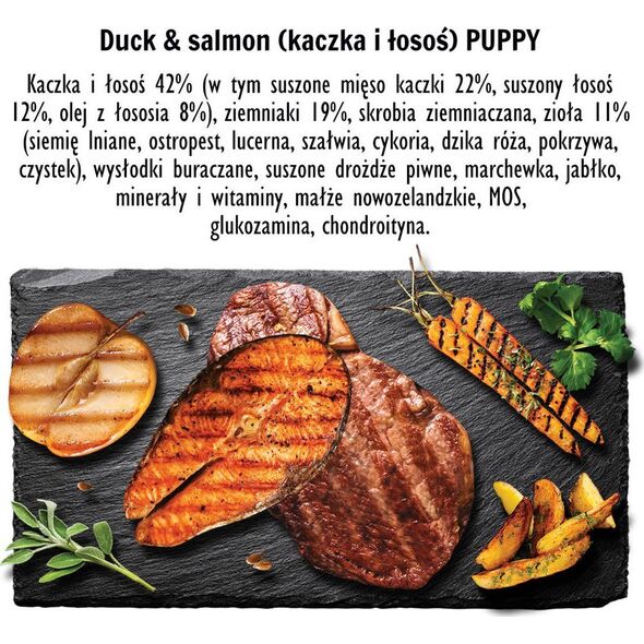 Paka Zwierzaka Paka Zwierzaka -Seventh heaven -Kaczka z łososiem (duck & salmon ) 9kg