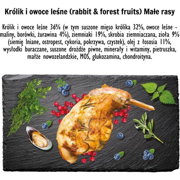 Paka Zwierzaka Paka Zwierzaka - Seventh Heaven - Królik z owocami leśnymi 9 kg