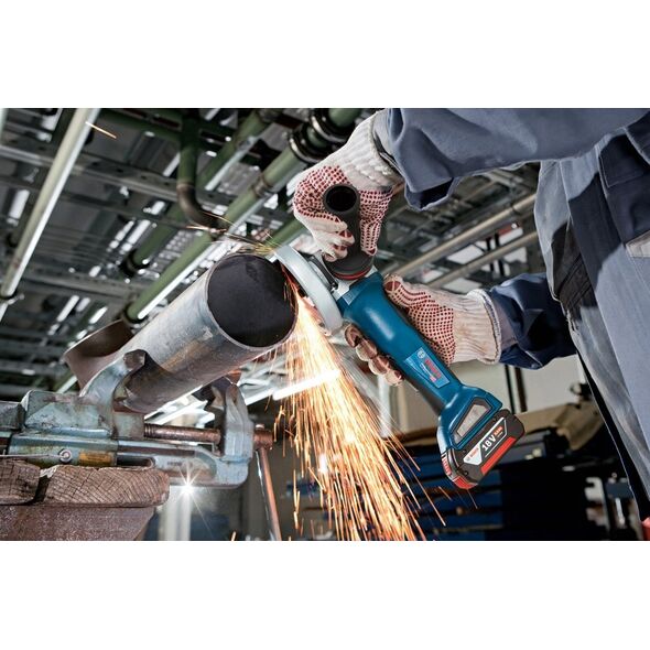 Szlifierka Bosch Bosch X-LOCK cordless angle grinder GWX 18V-10 P Professional solo, 18Volt (blue/black, without battery and charger)