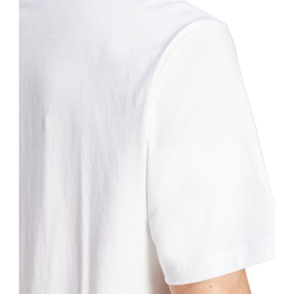 Koszulka męska adidas Essentials Linear Single biała JE9000 XL