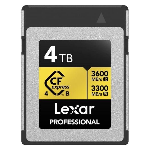 Lexar CFexpress 4.0 Pro Gold R3600/W3300 4TB