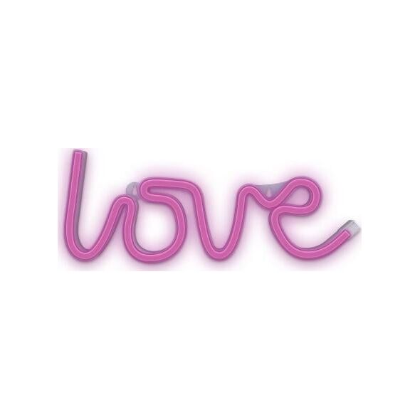 Kinkiet Forever Neon LED LOVE różowy Bat + USB FLNEO5 Forever Light