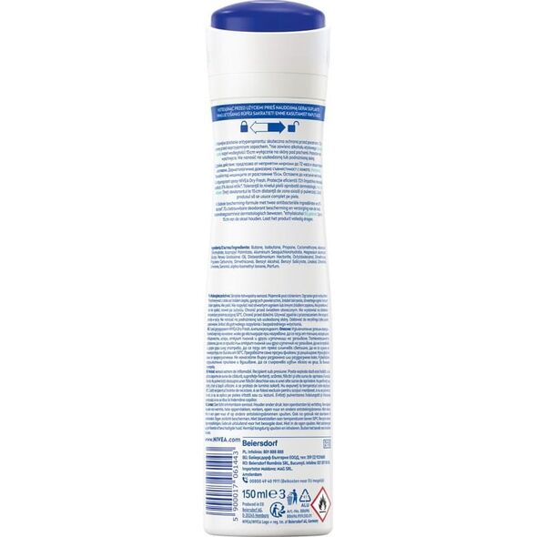 NIVEA_Dry Fresh antyperspirant spray 72H 150ml