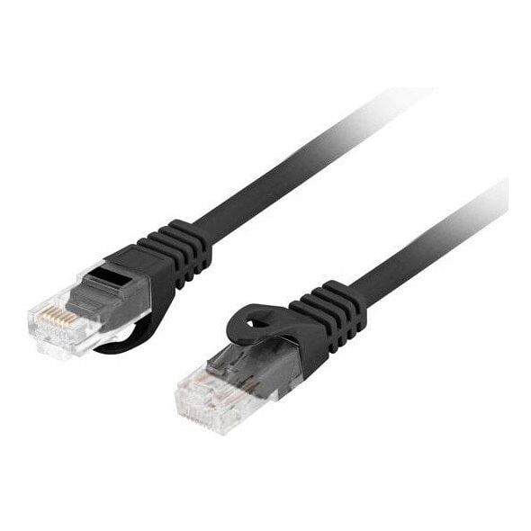 LANBERG Patchcord CAT.6 UTP LSZH CU 20m black Fluke Passed