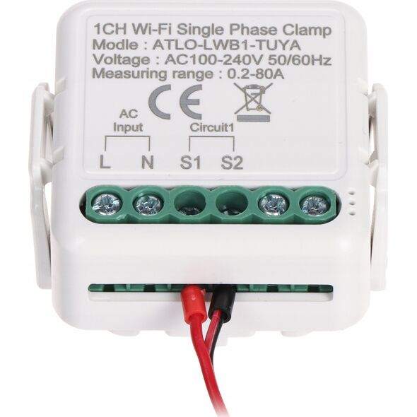 Atlo MONITOR ENERGII ELEKTRYCZNEJ ATLO-LWB1-TUYA JEDNOFAZOWY